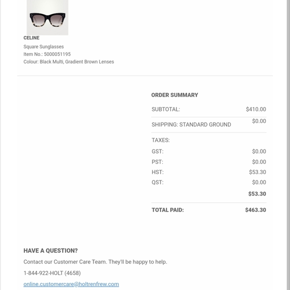 Celine sunglasses - Picture 4 of 5